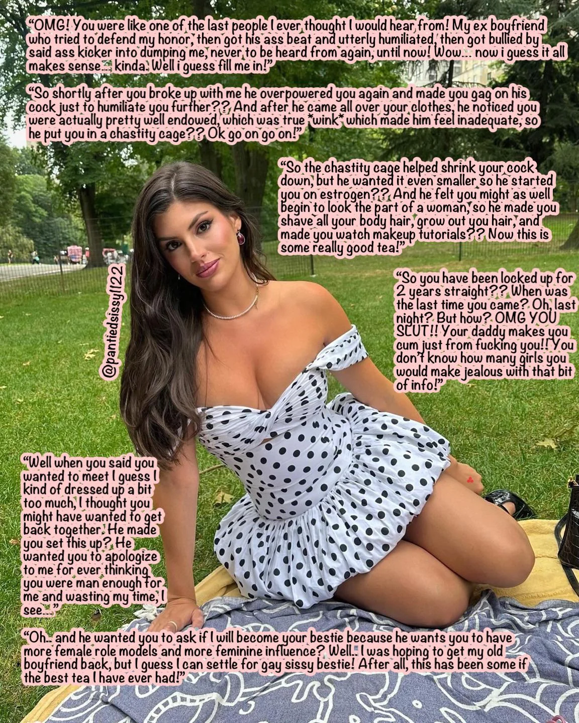 Spilling the Tea with a Sassy Sissy picture 1 of 1