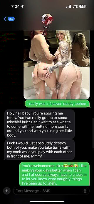Naughty bubble bath fun with my playful partner – daddy’s favorite show 😉'
