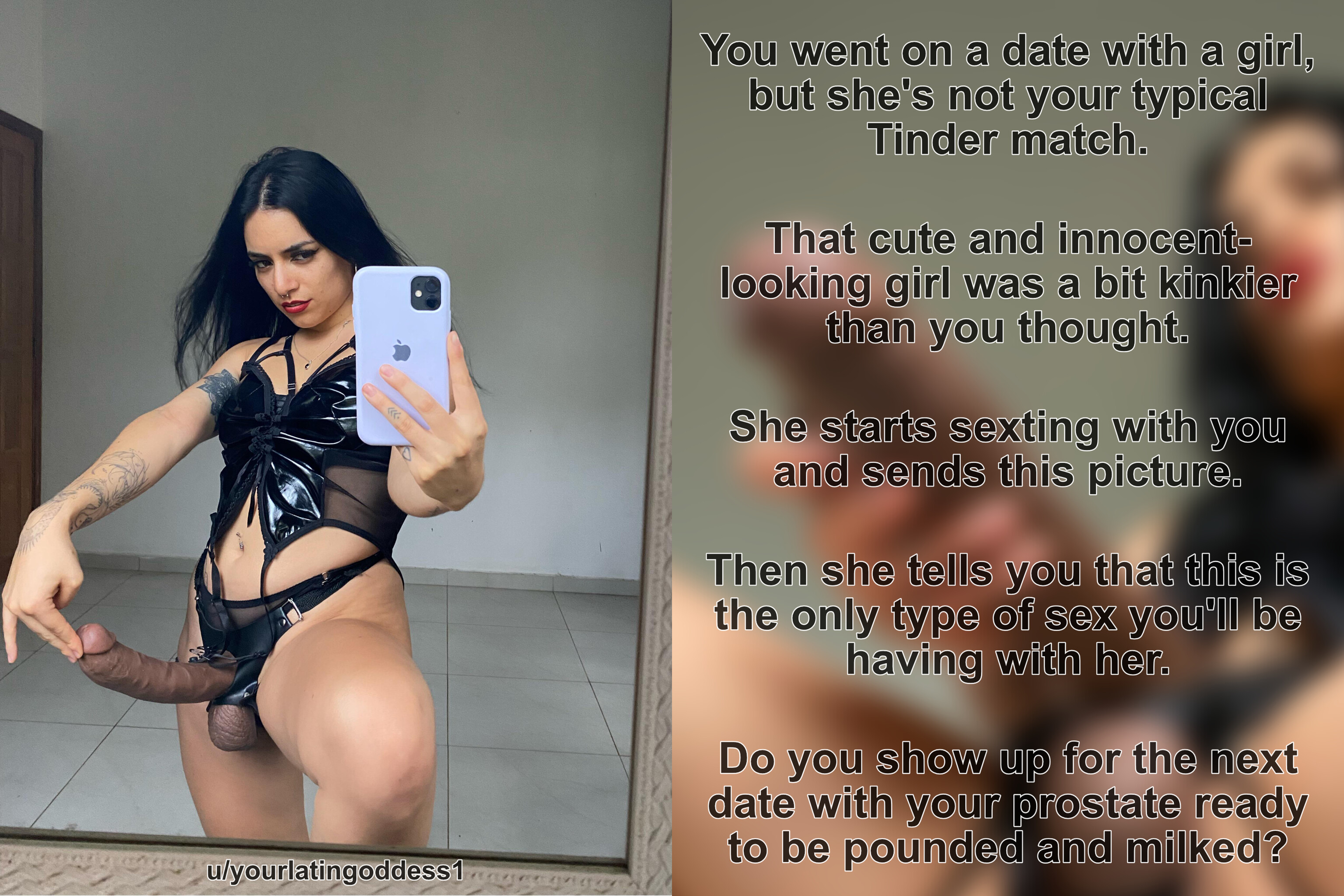 She is not your typical tinder date picture 1 of 1