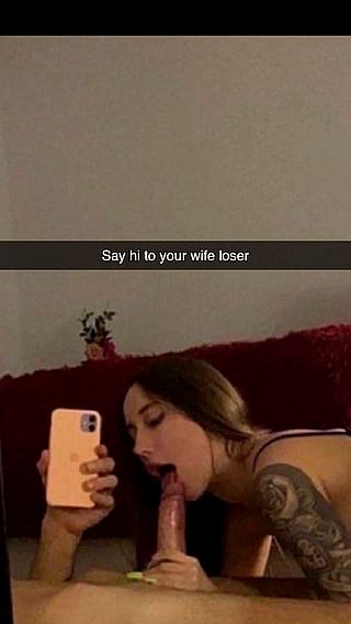 The Snapchat that makes cucks squirm while their wife gets wrecked 🍆🔥'