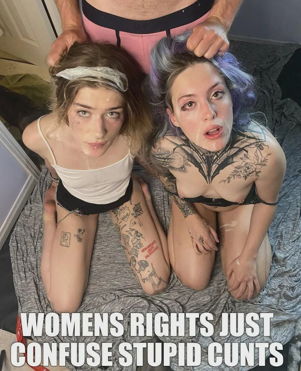 Dumb Sluts Can't Think Straight picture 1 of 1