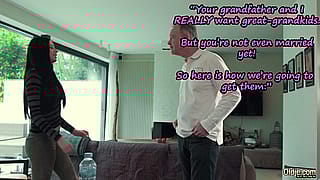 Grandpa's Dirty Little Secret: Filling Up His Granddaughter'