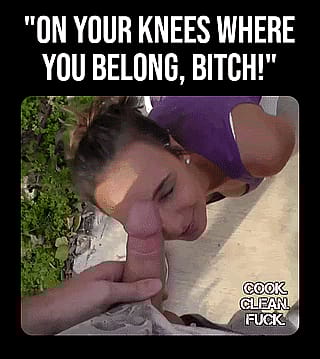 Your Place - Kneel & Serve Like a Good Girl'