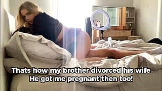 Wifey needed an out... so step bro gave her a bun in the oven!'