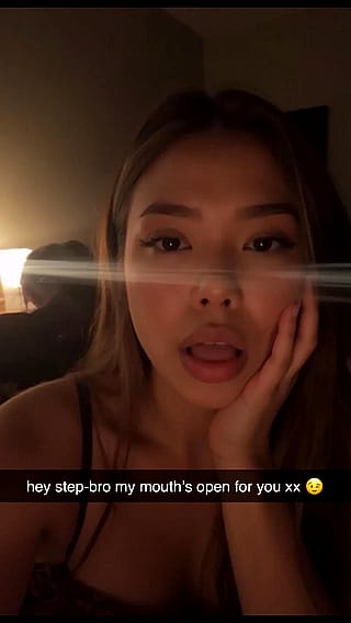 wide open and eager for step-bro's thick load'