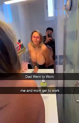 Naughty Mommy's Secret Playtime While Daddy's Away'