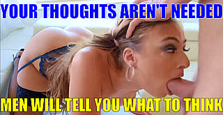 Dumb Doll Does What She's Told'
