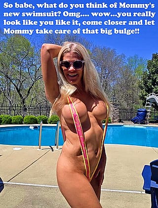 Milf's Sizzling Bikini Tease'