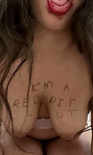 Dumb Bimbo Begging for a Reality Check'