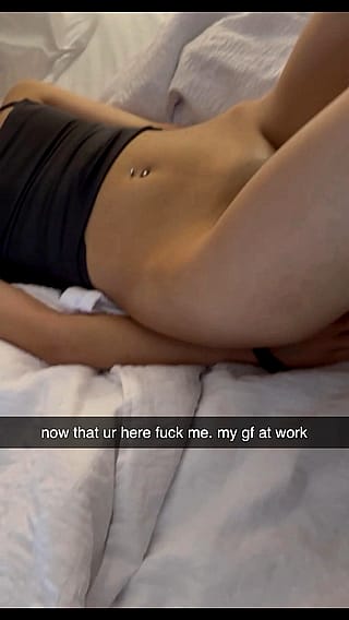 Naughty 18f sneak peek while her man's away'