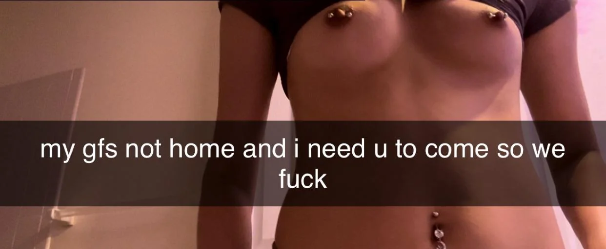 Naughty 18f sneak peek while her man's away picture 4 of 5