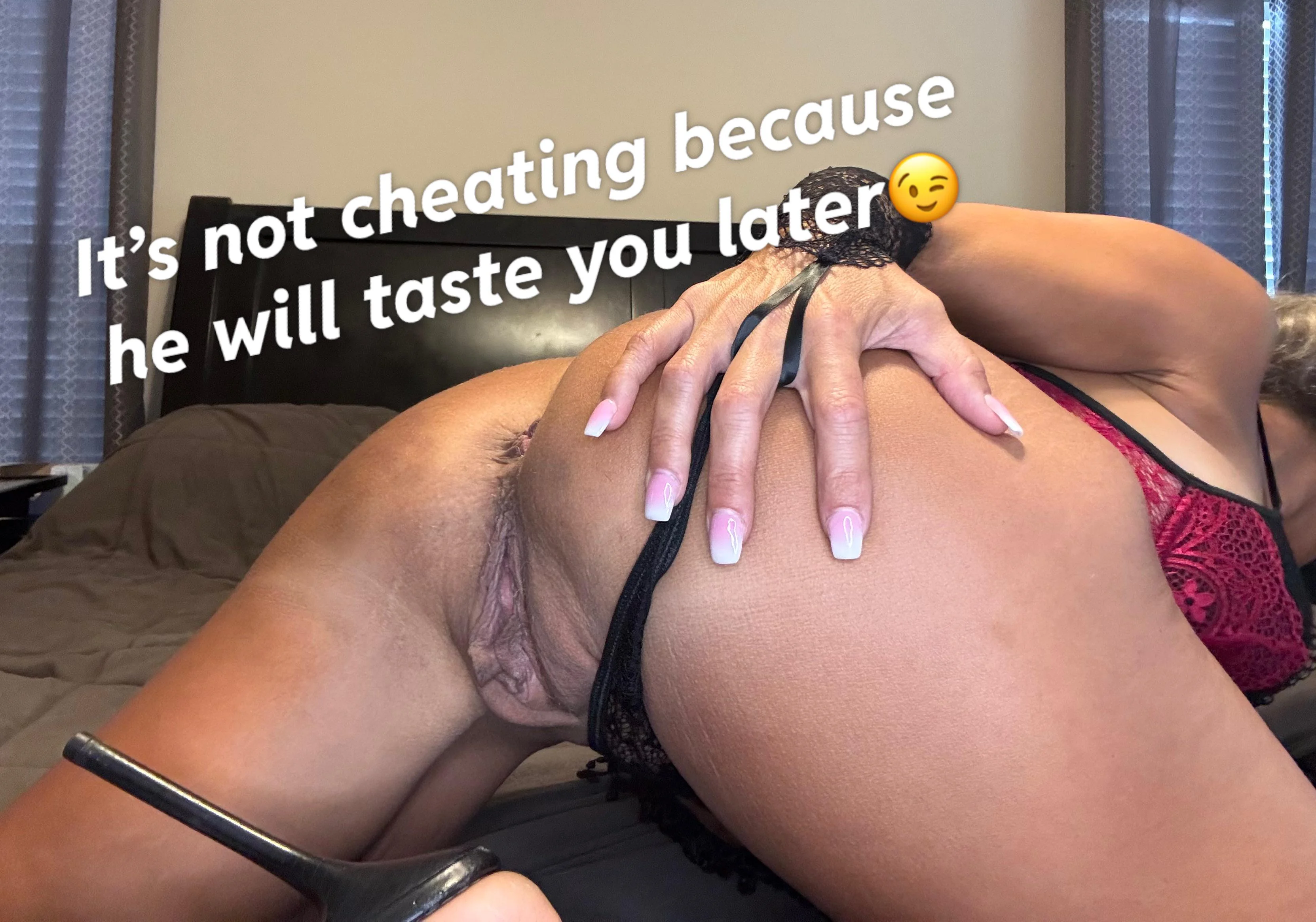 Oopsie! Hubby ain't home so you gotta stuff me full 💦 picture 1 of 1