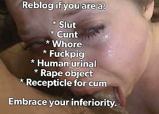 Expose that needy little slit, slut.'