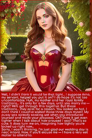 Locked Down Love: A Bride's Secret Desires - Part 1'