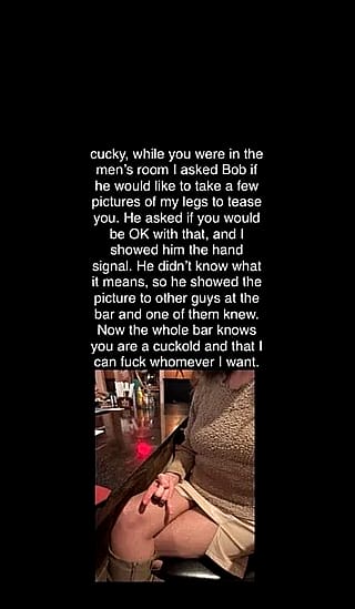 The Bar's New Favorite Slut'