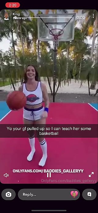 From Hoops to Whoops: Your GF's Slam Dunk Session Turns Into a BBC Masterclass'