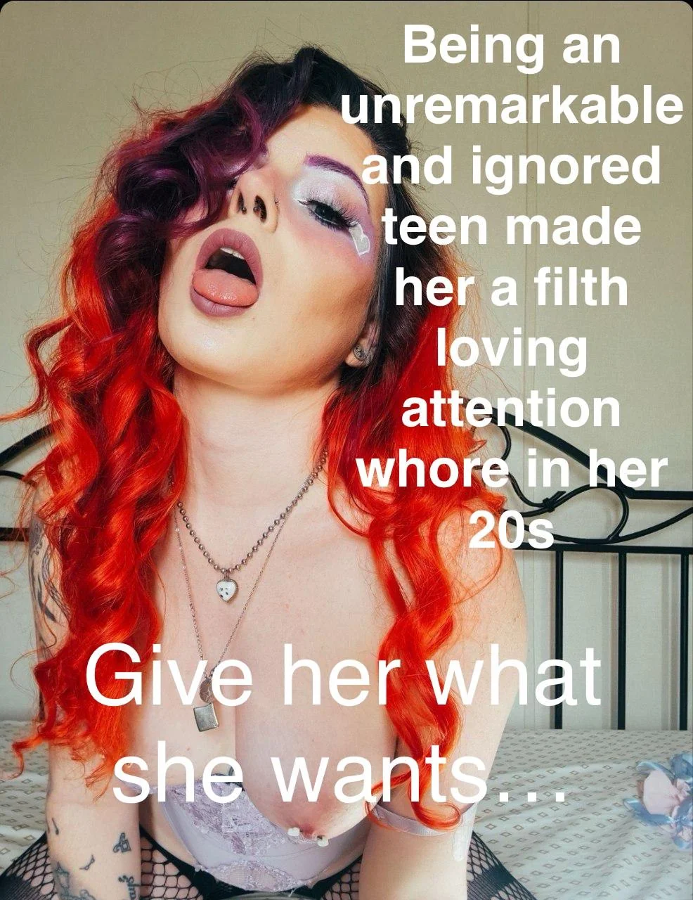 Dumb Slut Craves Public Shame picture 1 of 2