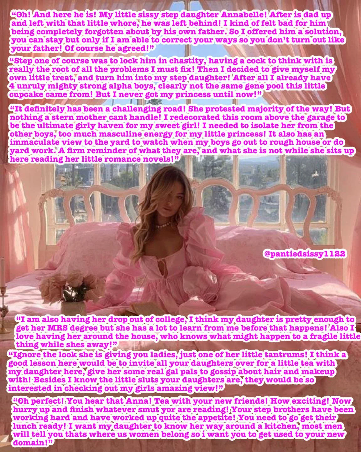 Sissy's Spanking Session: A Lesson in Obedience picture 1 of 1