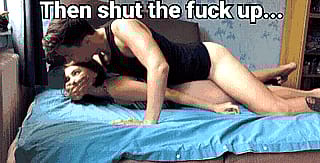 Quietly Kneel, Slut.'