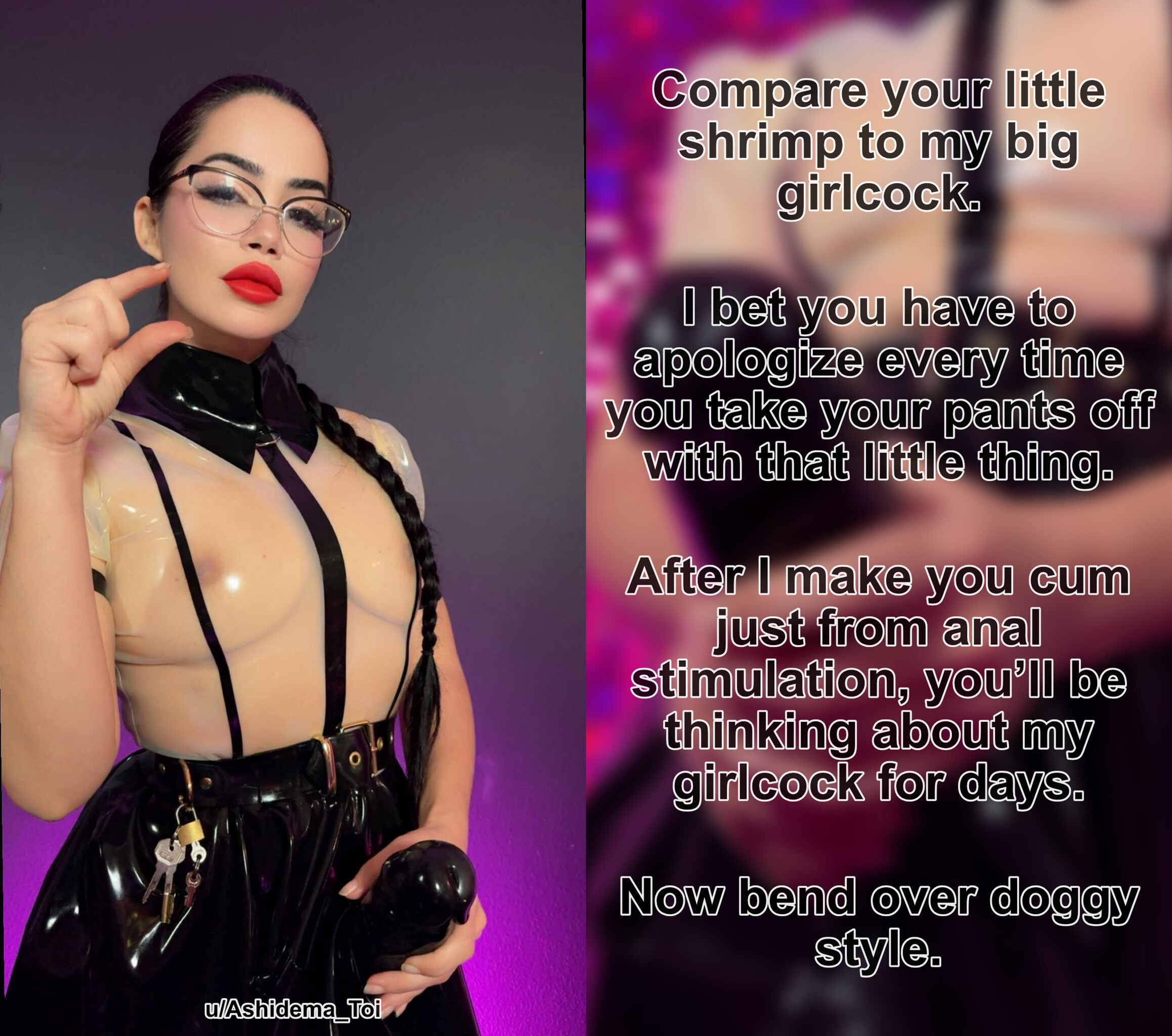 Kneel and Worship Her Dominant Strap-On Majesty picture 1 of 1