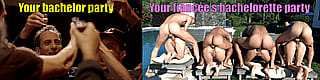 Double the fun, double the naughtiness - she's playing by her own rules!'