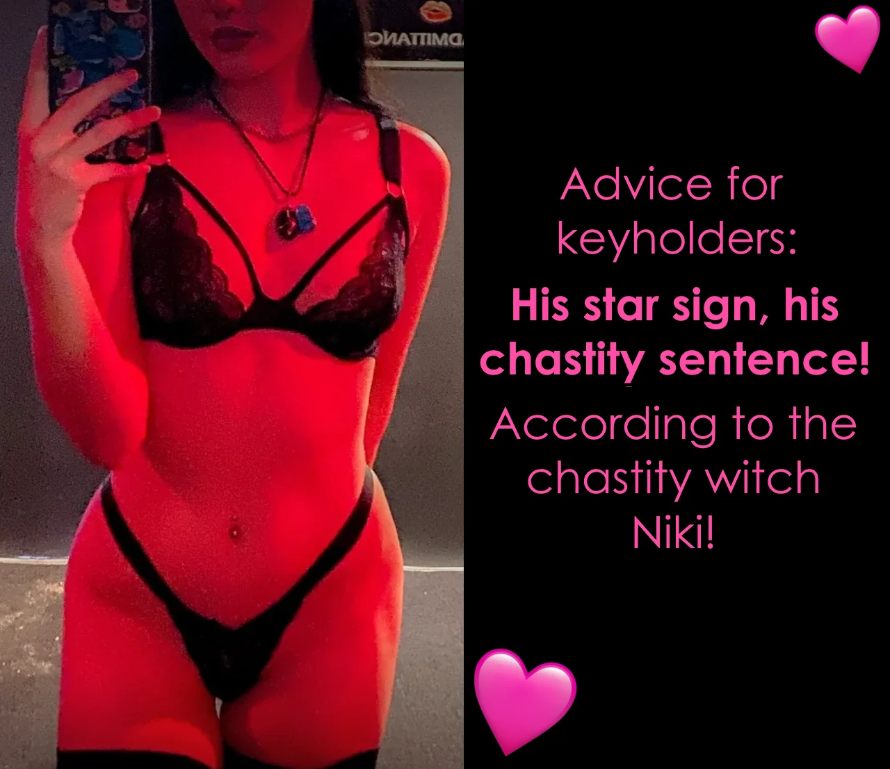 Niki the Lusty Sorceress Casts a Spicy Celestial Lock 🔮💜✨ picture 11 of 12