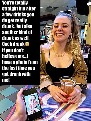 Drunk Desires Unleashed: Straight But Thirsty for More'