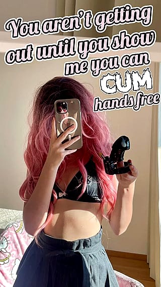 Beg for It Like the Desperate Key Holder You Are 😈'