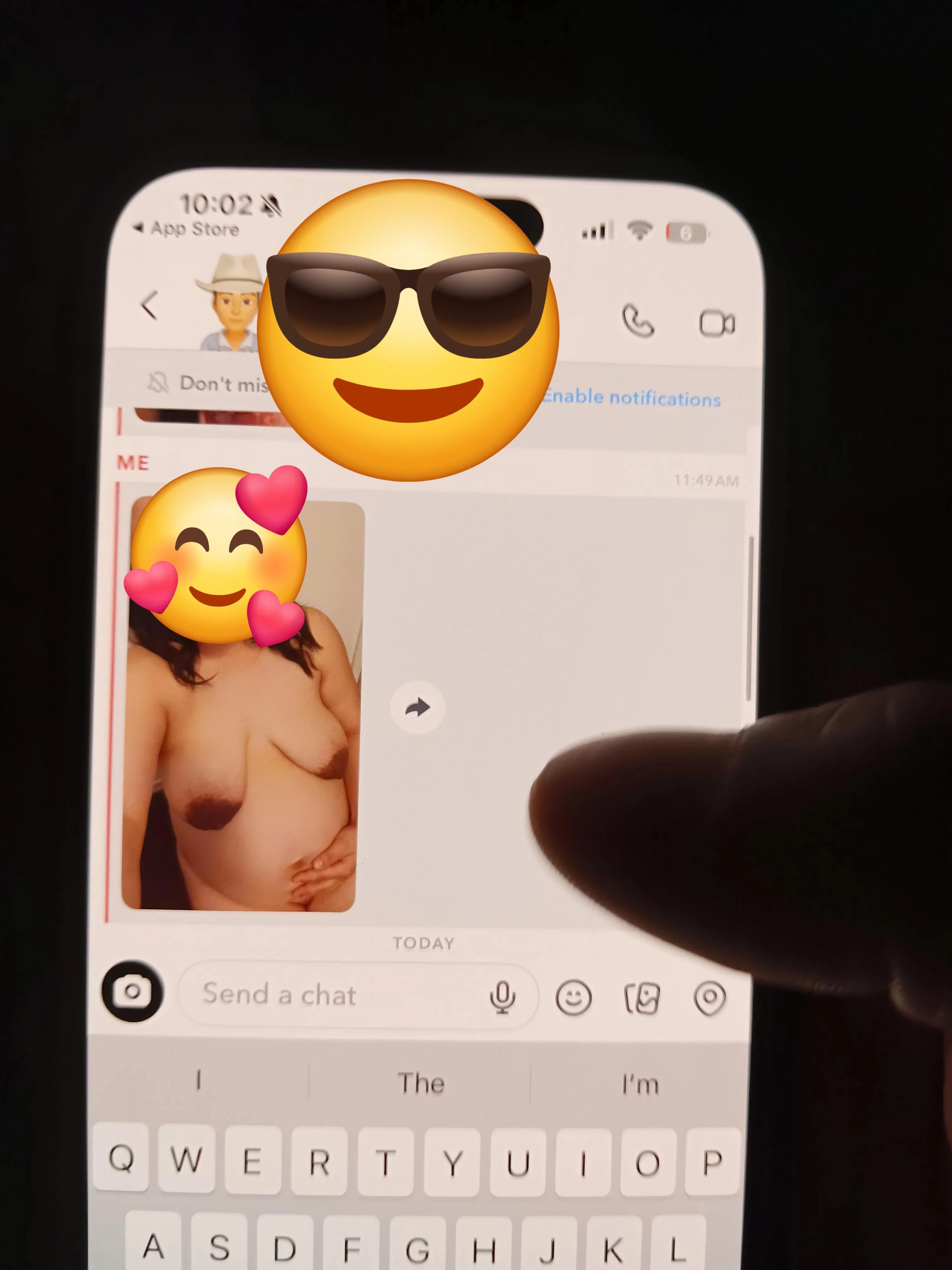 Spicy Latina Hotwife Can't Resist That Massive BWC picture 6 of 7