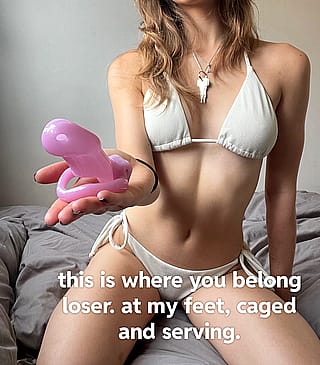 Bow Down, Slave: Your Pleasure is My Command'