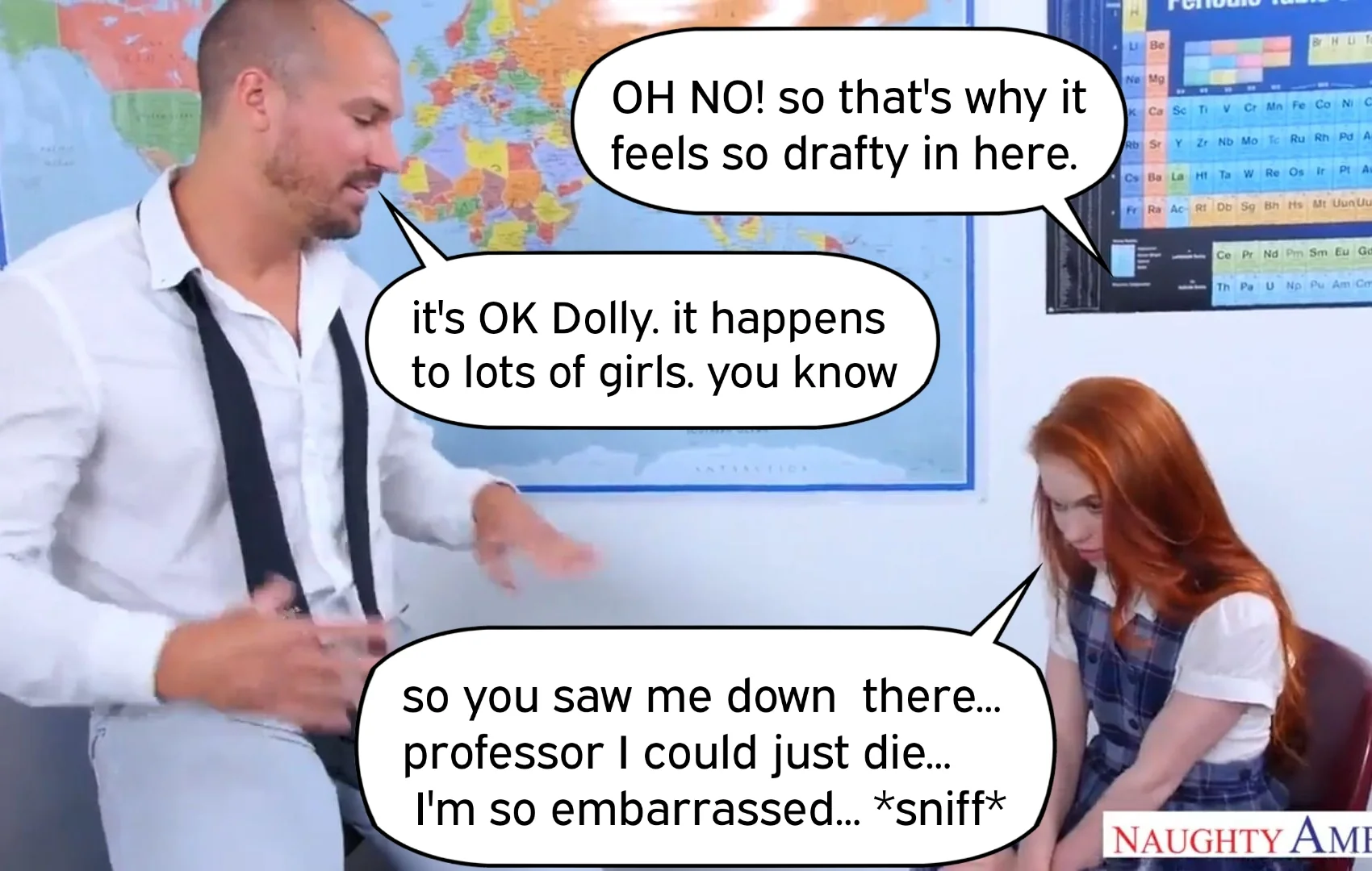 Dolly Little Dominates Her Educator in a Steamy Session picture 3 of 20