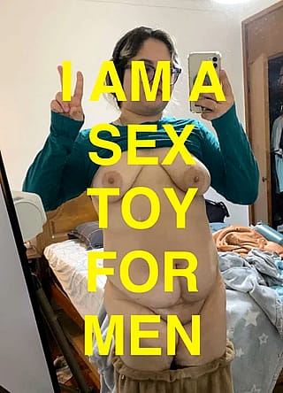 Dirty little slut craves being passed around like a toy.'
