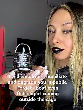 Locked Up & Lusting: The Ultimate Femdom Tease'