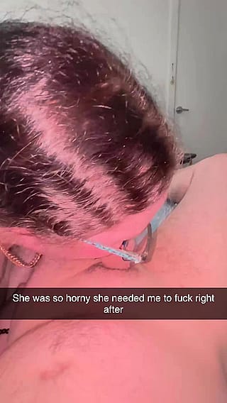Nerdy Teen Slut Gobbles Cheating Cock Like a Pro'