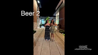 From Solo Sips to Squad Dips: A Beer-Fueled Gangbang Adventure'