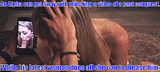 Beg for My Glance, Slut.'