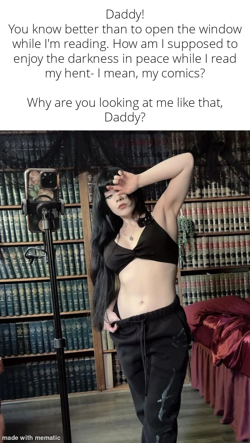 Daddy's Little Bookworm Gets a Private Lesson picture 1 of 1