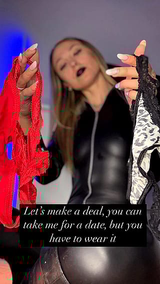 Dare to Slip Into My Panties, Cuck? Let’s See How Much You Can Take!'