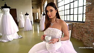 Naughty Little Princess Teases Her Step-Daddy'