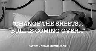 Dude's on a mission to wreck those pristine sheets with wild passion!'