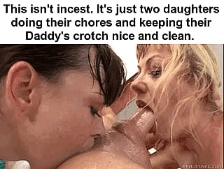 Daddy's Dirty Little Helper Gets Hands-On With Hygiene'