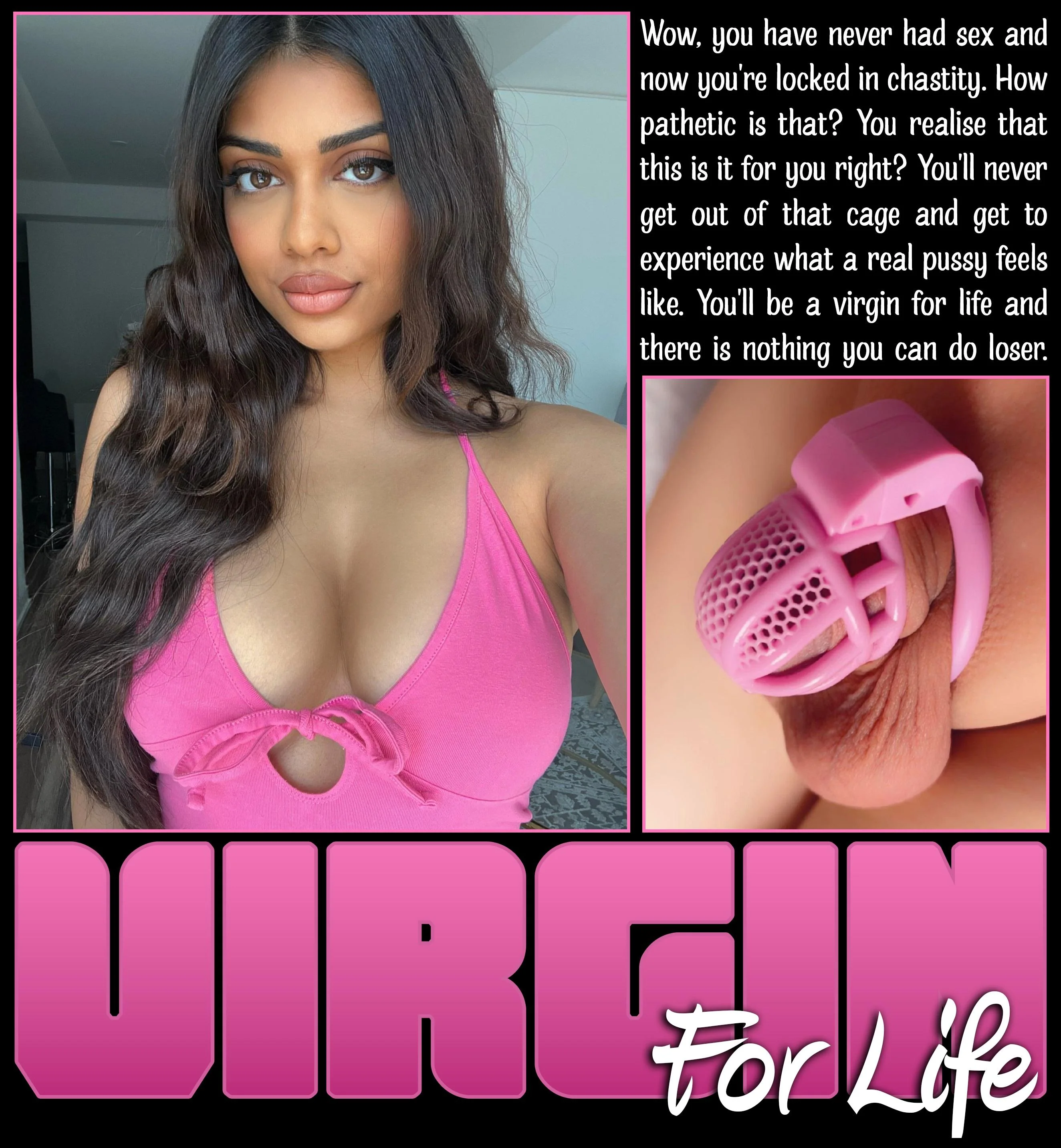 Forever Locked, Forever Denied [chastity] [femdom] [denial] picture 1 of 1