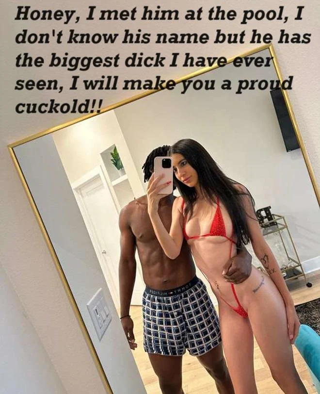 That Bikini Was Just an Invite for Some Big Black Cock Adventure! picture 1 of 1