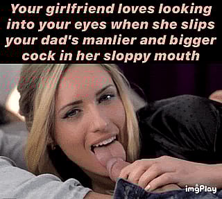 Eye-Fucking You While I Devour Your Dad's Cock'