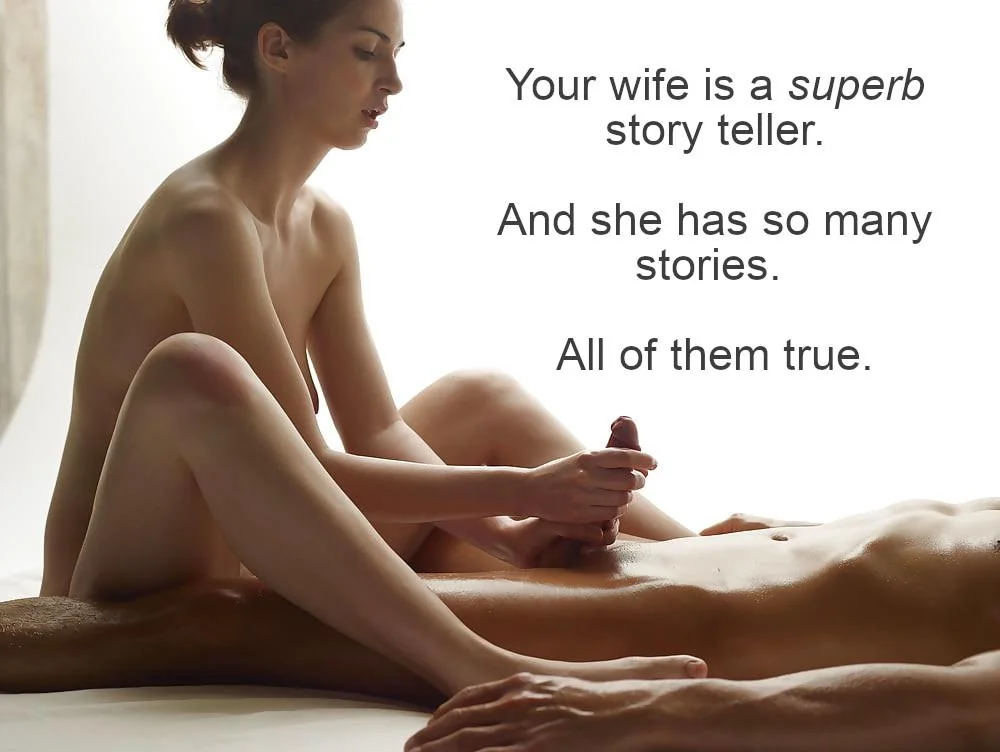 Your Naughty Wife Spins Tales That Turn You On picture 1 of 1