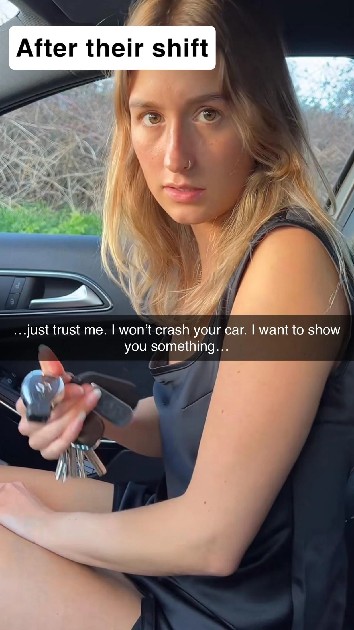 Steamy Ride: Cheating Queen Gets Nasty in the Backseat - Part 4 picture 20 of 20