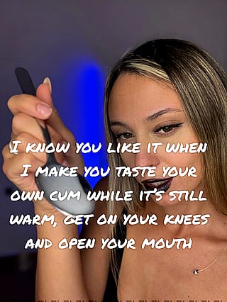 Kneel and Obey, Slut!'