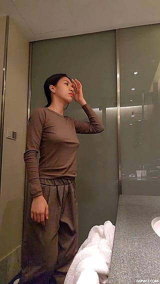 When I notice the hidden camera'