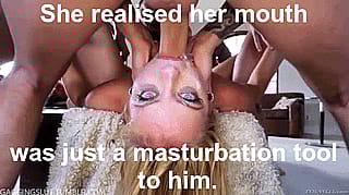 Dumb Slut's Mouth Symphony: Violent Gluks & Grateful Whimpers'