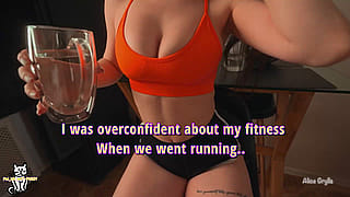 Turning a toned runner into a breeding doll!'